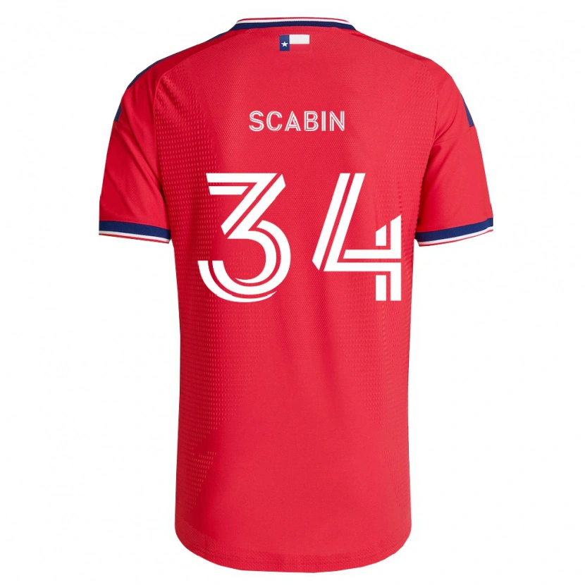 Danxen Criança Camisola Kaka Scabin #34 Vermelho Azul Branco Principal 2026/27 Camisa Brasil
