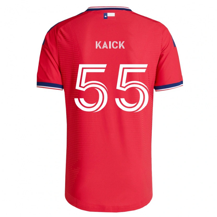 Danxen Criança Camisola Kaick Da Silva Ferreira #55 Vermelho Azul Branco Principal 2026/27 Camisa Brasil