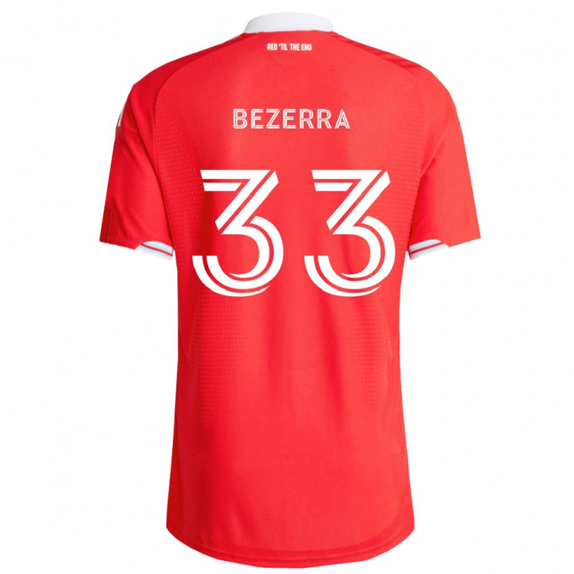 Danxen Criança Camisola Victor Bezerra #33 Vermelho Azul Profundo Branco Principal 2026/27 Camisa Brasil