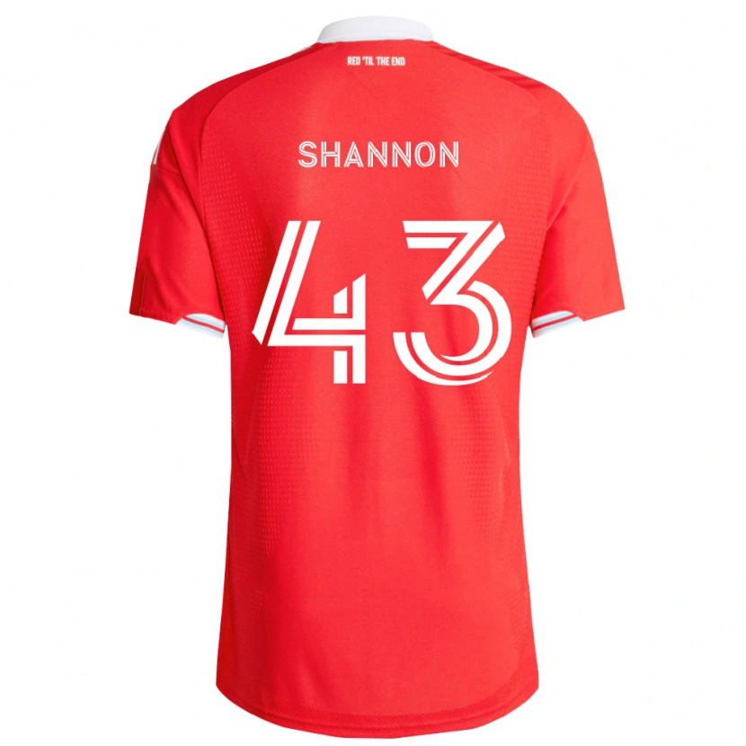 Danxen Criança Camisola Jaylen Shannon #43 Vermelho Azul Profundo Branco Principal 2026/27 Camisa Brasil