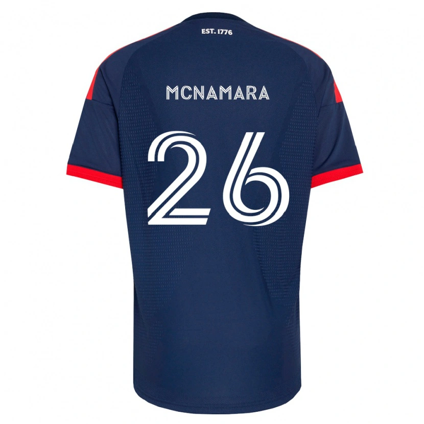 Danxen Criança Camisola Tommy Mcnamara #26 Azul Real Vermelho Branco Principal 2026/27 Camisa Brasil