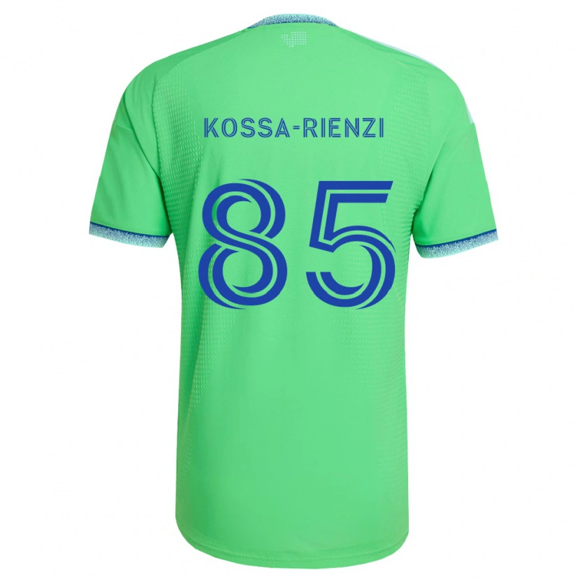 Danxen Criança Camisola Kalani Kossa-Rienzi #85 Verde Azul Claro Principal 2026/27 Camisa Brasil