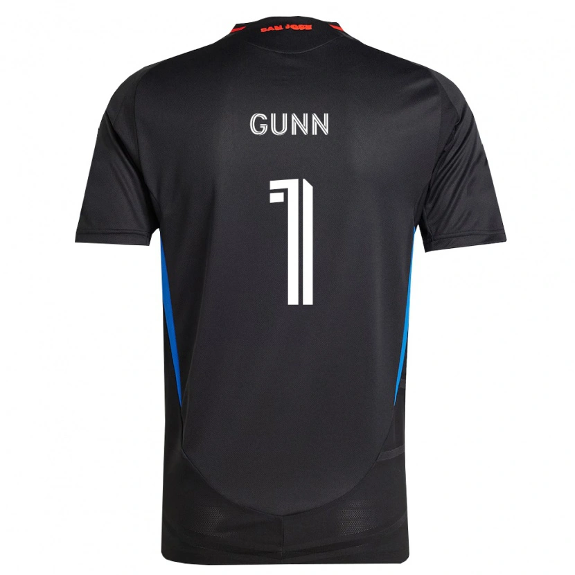 Danxen Criança Camisola Angus Gunn #1 Azul Branco Preto Principal 2026/27 Camisa Brasil