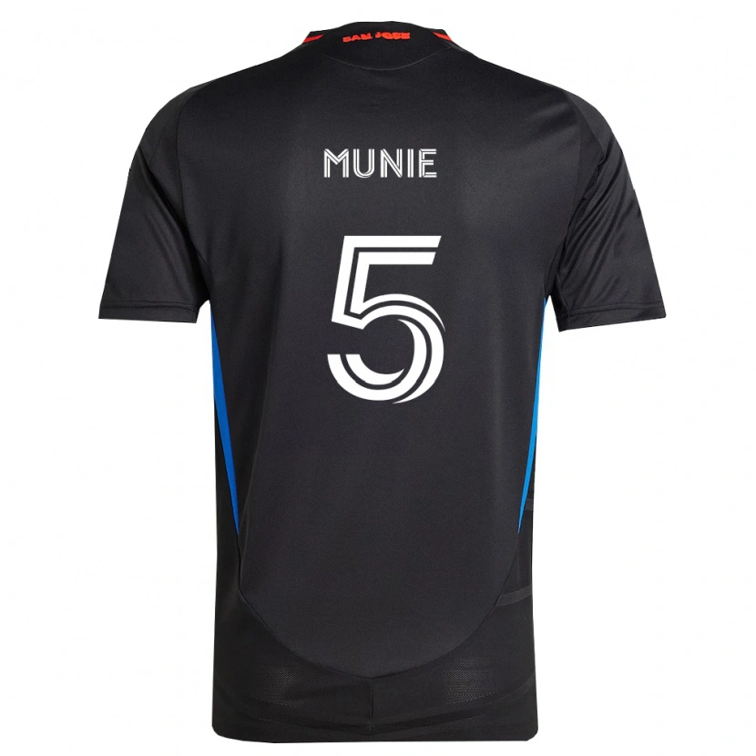 Danxen Criança Camisola Daniel Munie #5 Azul Branco Preto Principal 2026/27 Camisa Brasil