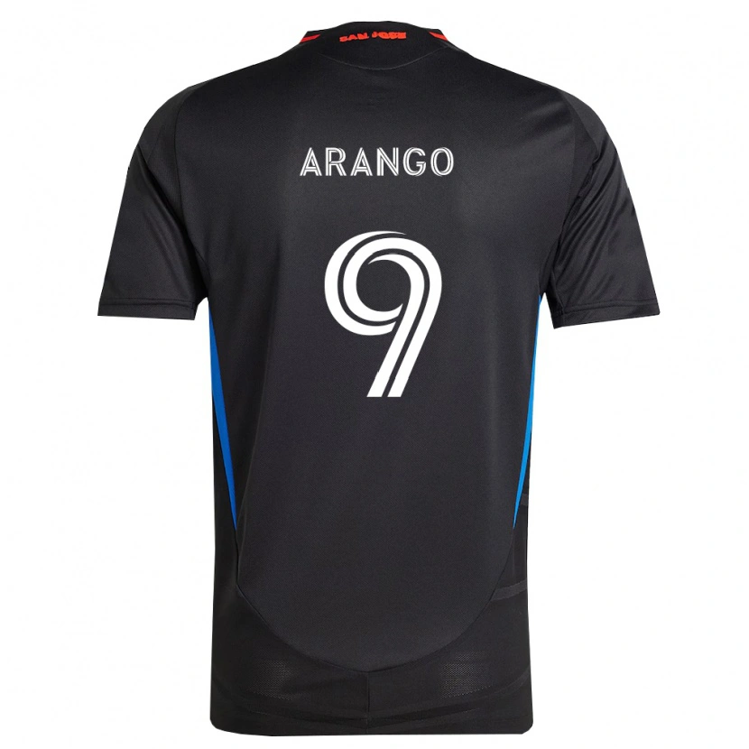 Danxen Criança Camisola Cristian Arango #9 Azul Branco Preto Principal 2026/27 Camisa Brasil
