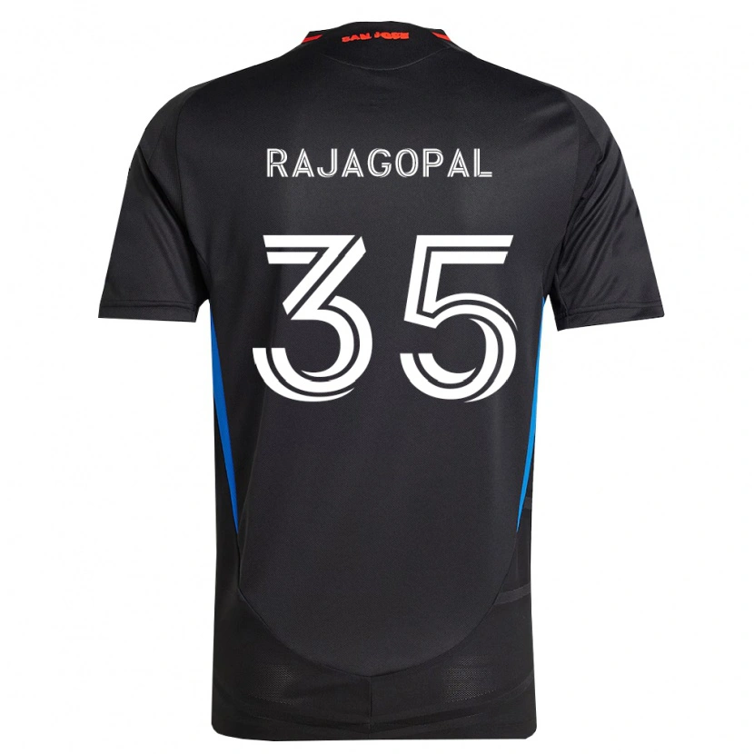 Danxen Criança Camisola Rohan Rajagopal #35 Azul Branco Preto Principal 2026/27 Camisa Brasil