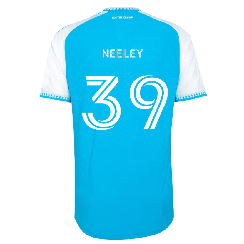 Danxen Criança Camisola Jack Neeley #39 Azul Celeste Branco Preto Principal 2026/27 Camisa Brasil