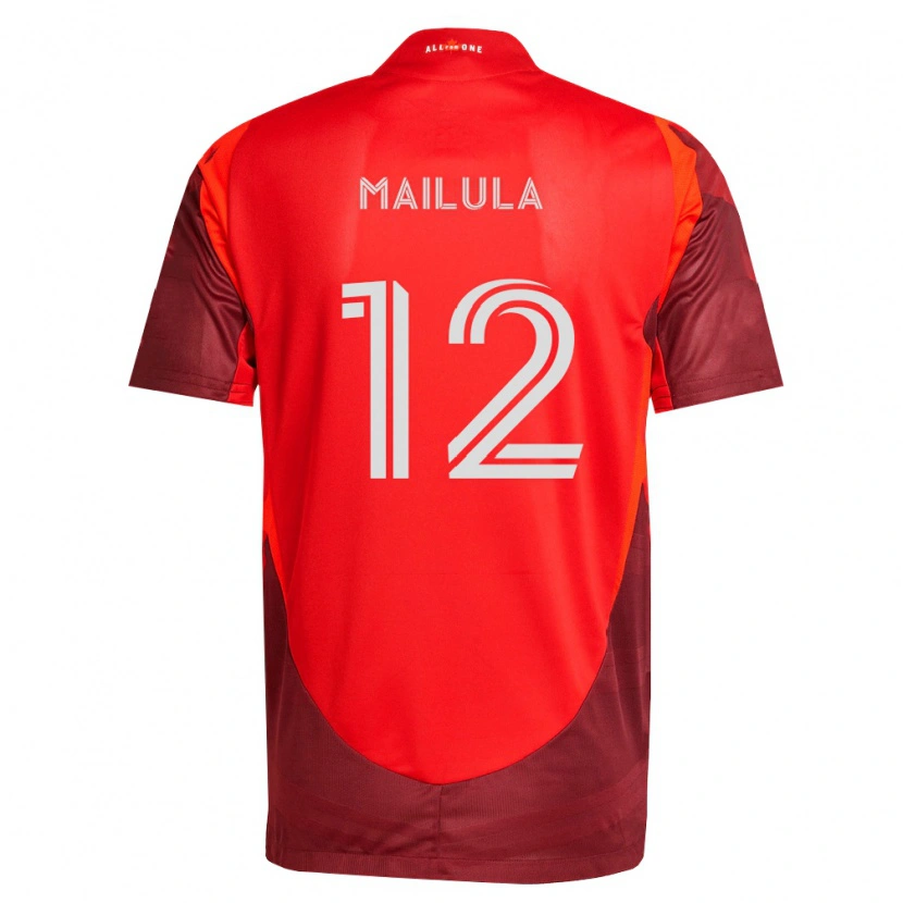 Danxen Criança Camisola Cassius Mailula #12 Borgonha Vermelho Principal 2026/27 Camisa Brasil