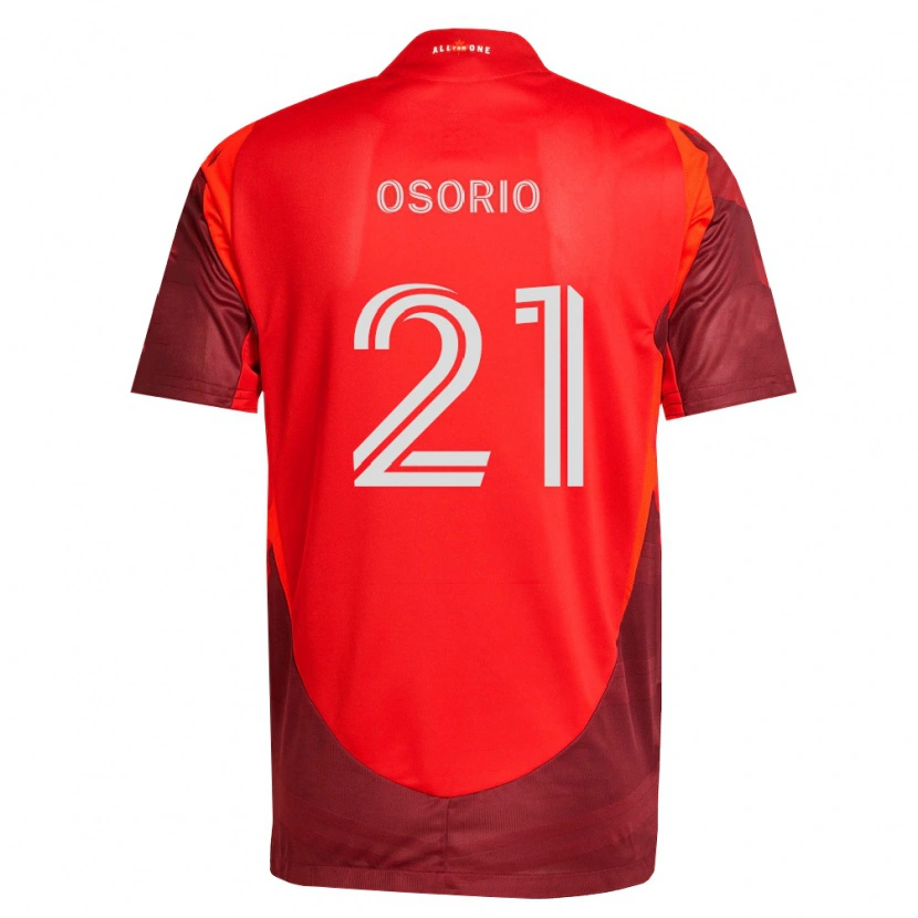 Danxen Criança Camisola Jonathan Osorio #21 Borgonha Vermelho Principal 2026/27 Camisa Brasil
