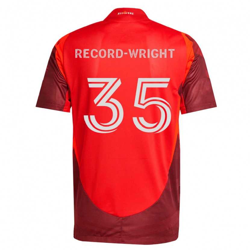 Danxen Criança Camisola Kemari Record-Wright #35 Borgonha Vermelho Principal 2026/27 Camisa Brasil