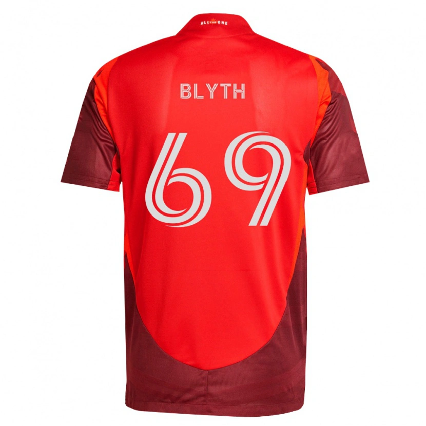 Danxen Criança Camisola Tristan Blyth #69 Borgonha Vermelho Principal 2026/27 Camisa Brasil