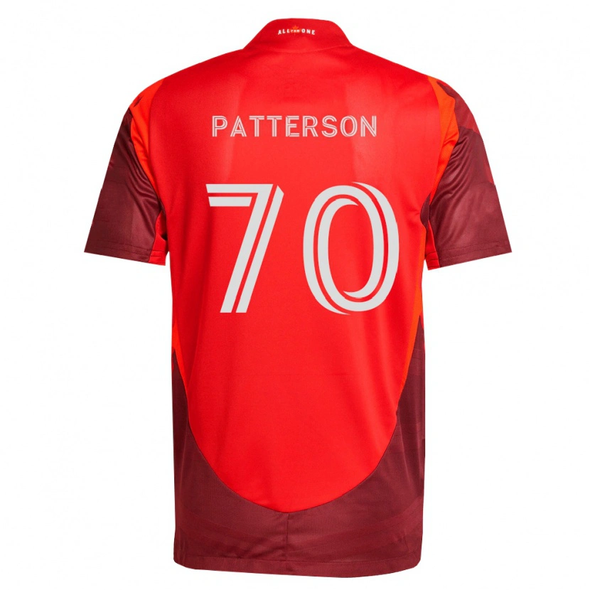 Danxen Criança Camisola Harrison Patterson #70 Borgonha Vermelho Principal 2026/27 Camisa Brasil