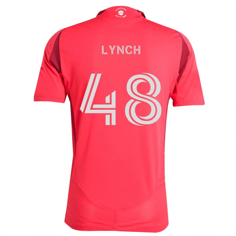 Danxen Criança Camisola Riley Lynch #48 Magenta Branco Principal 2026/27 Camisa Brasil