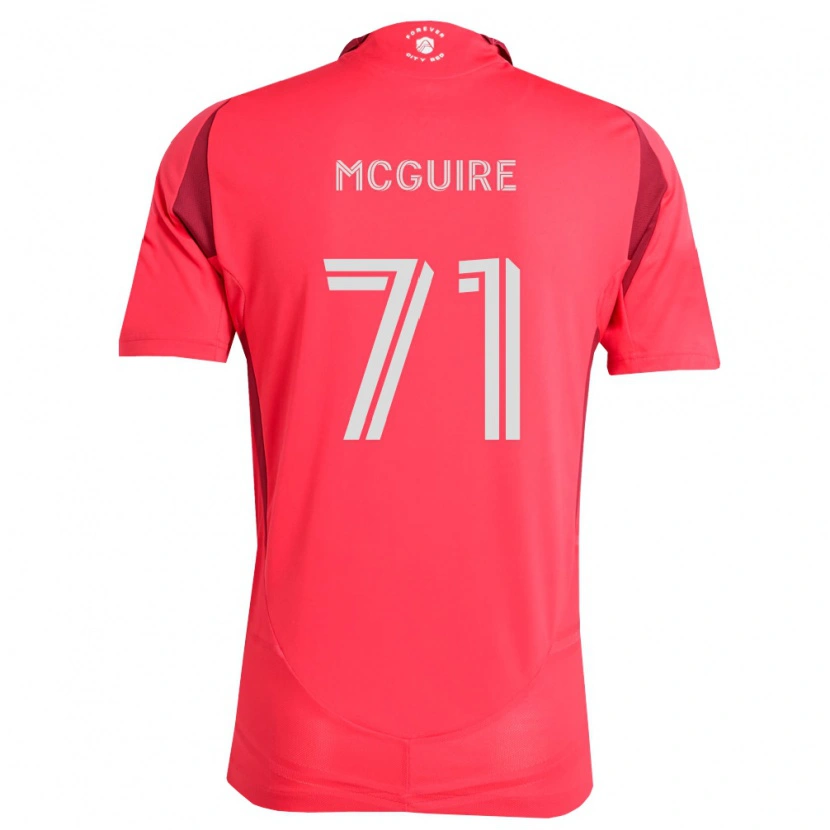Danxen Criança Camisola Nolan Mcguire #71 Magenta Branco Principal 2026/27 Camisa Brasil