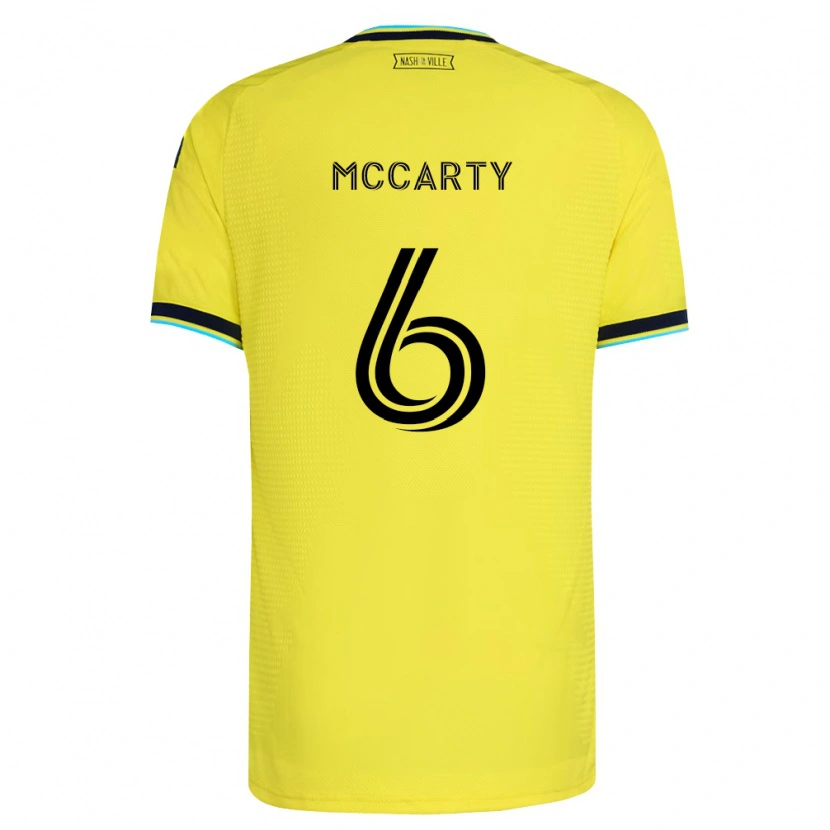 Danxen Criança Camisola Dax Mccarty #6 Amarelo Brilhante Azul Marinho Principal 2026/27 Camisa Brasil