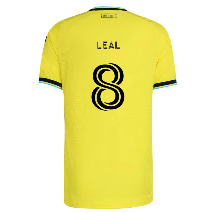 Danxen Criança Camisola Randall Leal #8 Amarelo Brilhante Azul Marinho Principal 2026/27 Camisa Brasil