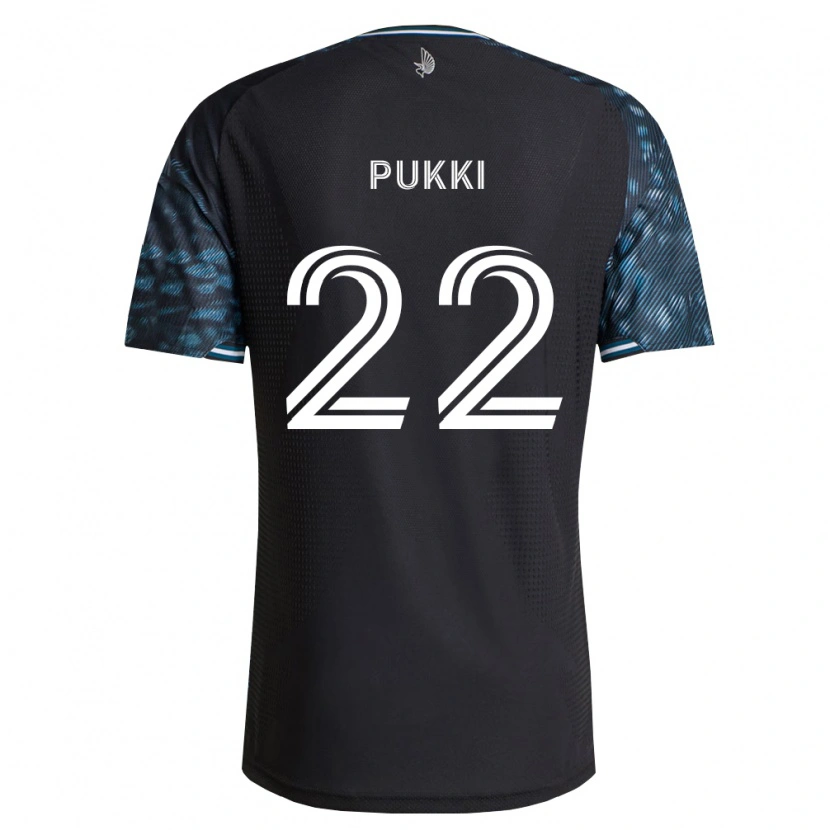 Danxen Criança Camisola Teemu Pukki #22 Preto Branco Principal 2026/27 Camisa Brasil