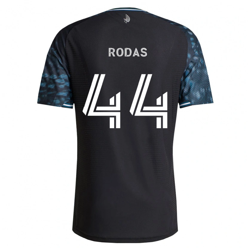 Danxen Criança Camisola Geremy Rodas #44 Preto Branco Principal 2026/27 Camisa Brasil