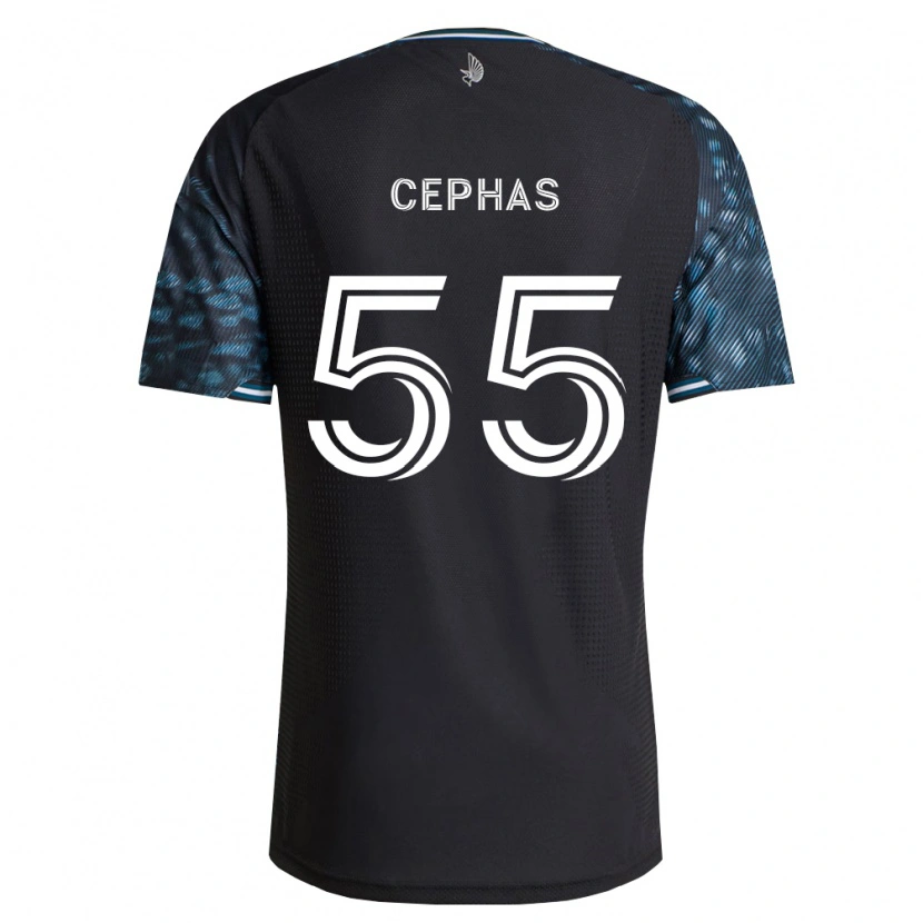 Danxen Criança Camisola Jumel Cephas #55 Preto Branco Principal 2026/27 Camisa Brasil