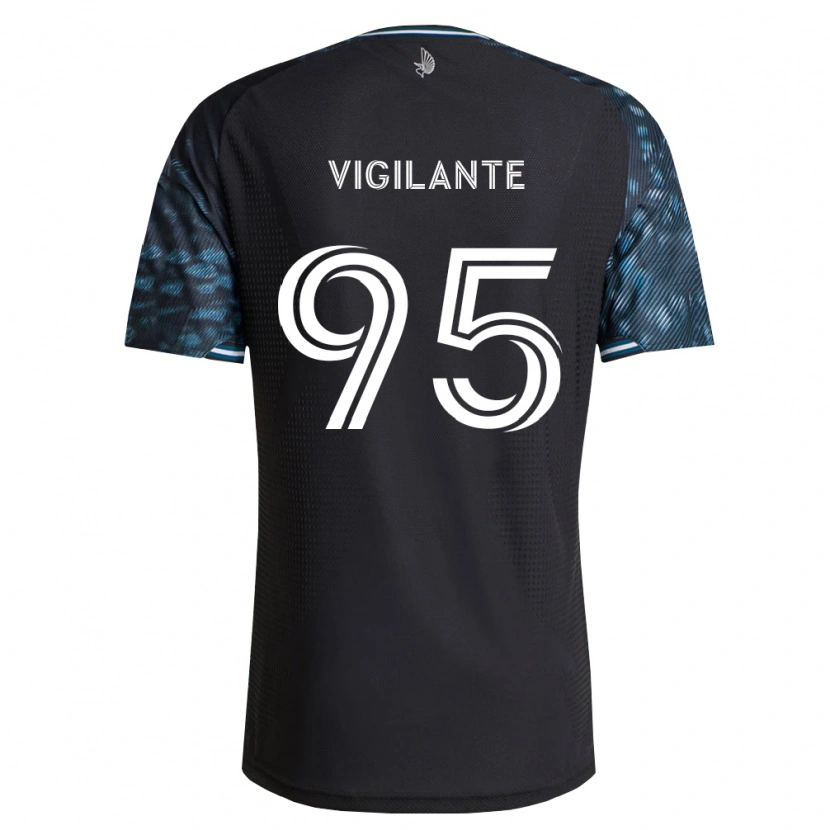 Danxen Criança Camisola Sam Vigilante #95 Preto Branco Principal 2026/27 Camisa Brasil