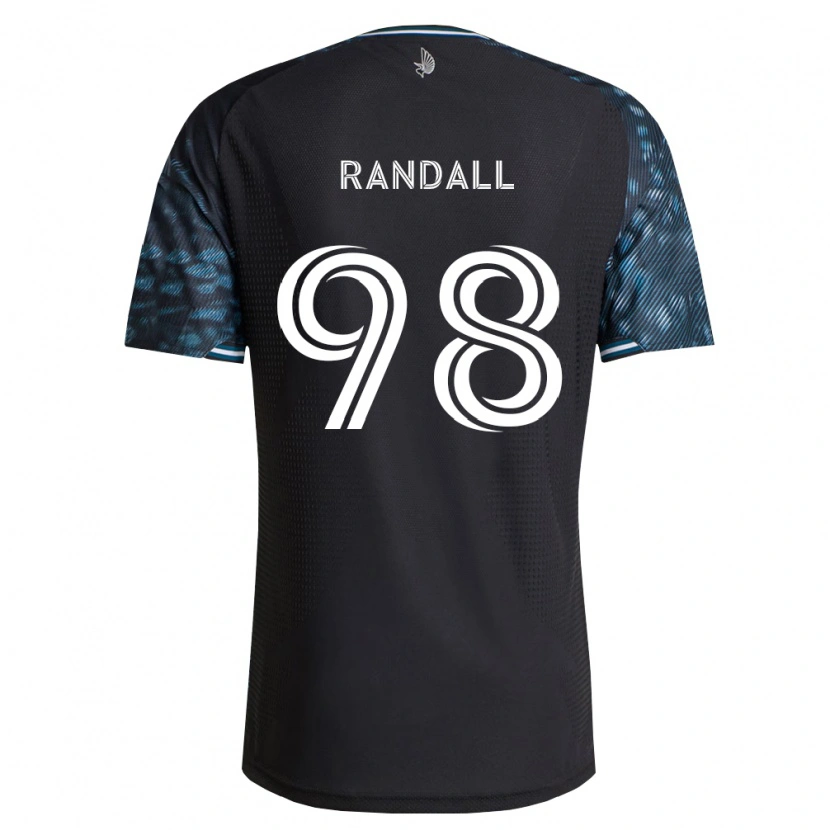 Danxen Criança Camisola Darius Randell #98 Preto Branco Principal 2026/27 Camisa Brasil
