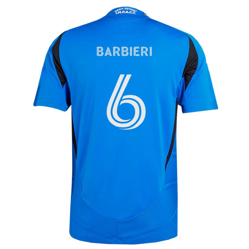 Danxen Criança Camisola Juliano Barbieri #6 Azul Branco Preto Principal 2026/27 Camisa Brasil