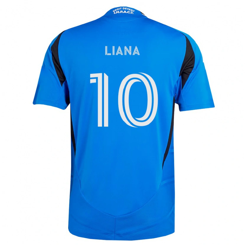 Danxen Criança Camisola Tarasco Liana #10 Azul Branco Preto Principal 2026/27 Camisa Brasil
