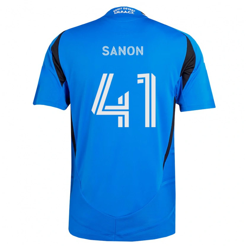 Danxen Criança Camisola Jérémy Sanon #41 Azul Branco Preto Principal 2026/27 Camisa Brasil