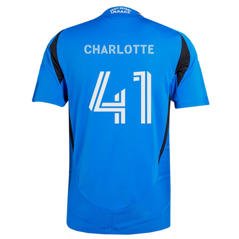 Danxen Criança Camisola Baptista Charlotte #41 Azul Branco Preto Principal 2026/27 Camisa Brasil