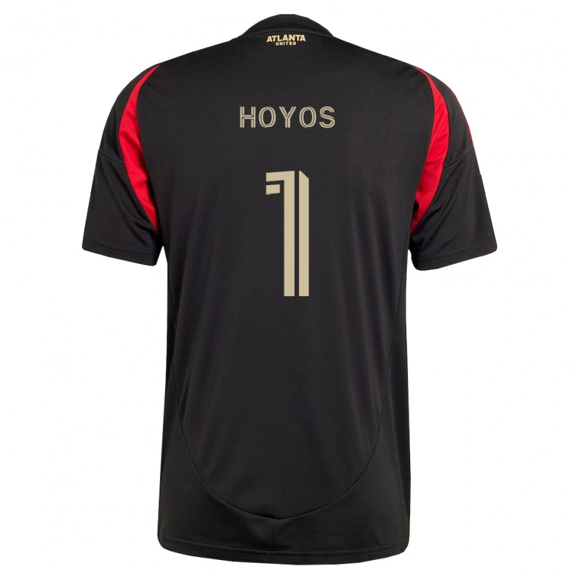 Danxen Criança Camisola Lucas Hoyos #1 Preto Vermelho Principal 2026/27 Camisa Brasil