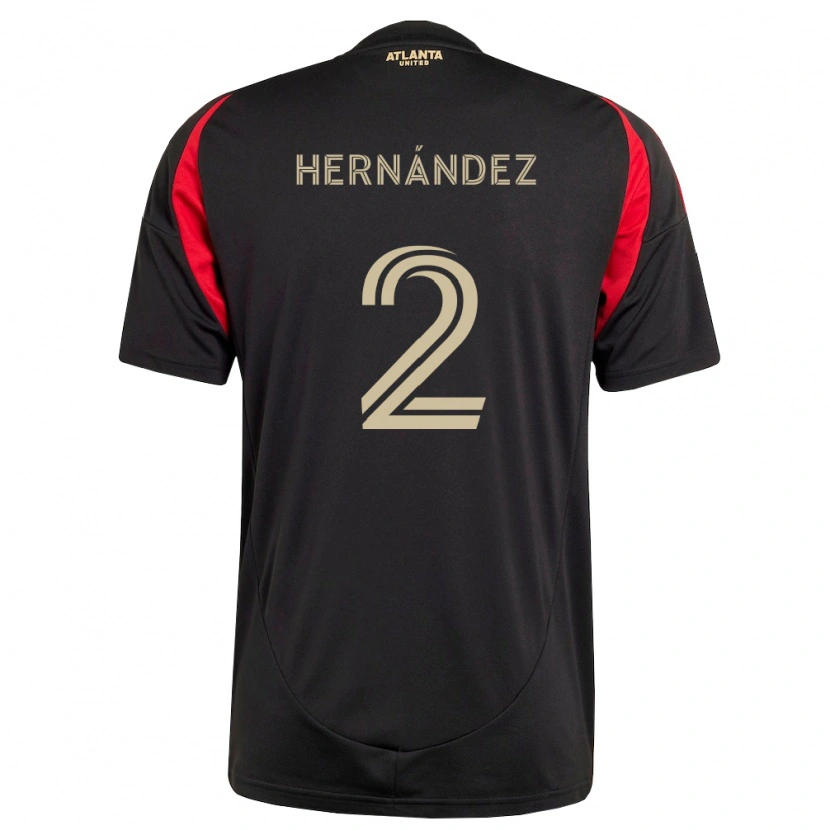 Danxen Criança Camisola Ronald Hernández #2 Preto Vermelho Principal 2026/27 Camisa Brasil