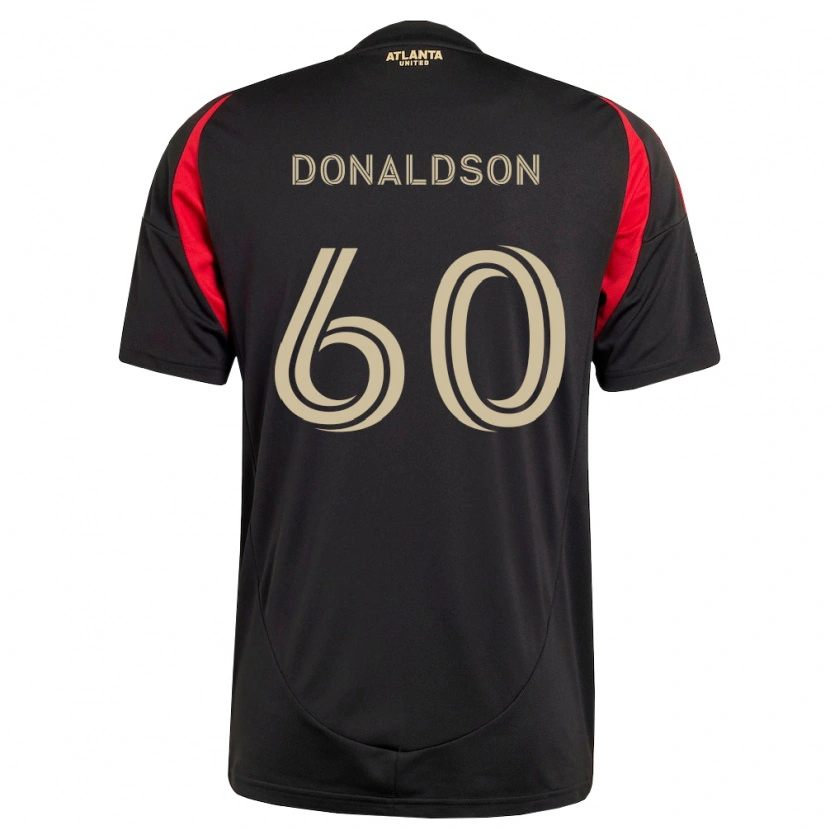 Danxen Criança Camisola James Donaldson #60 Preto Vermelho Principal 2026/27 Camisa Brasil