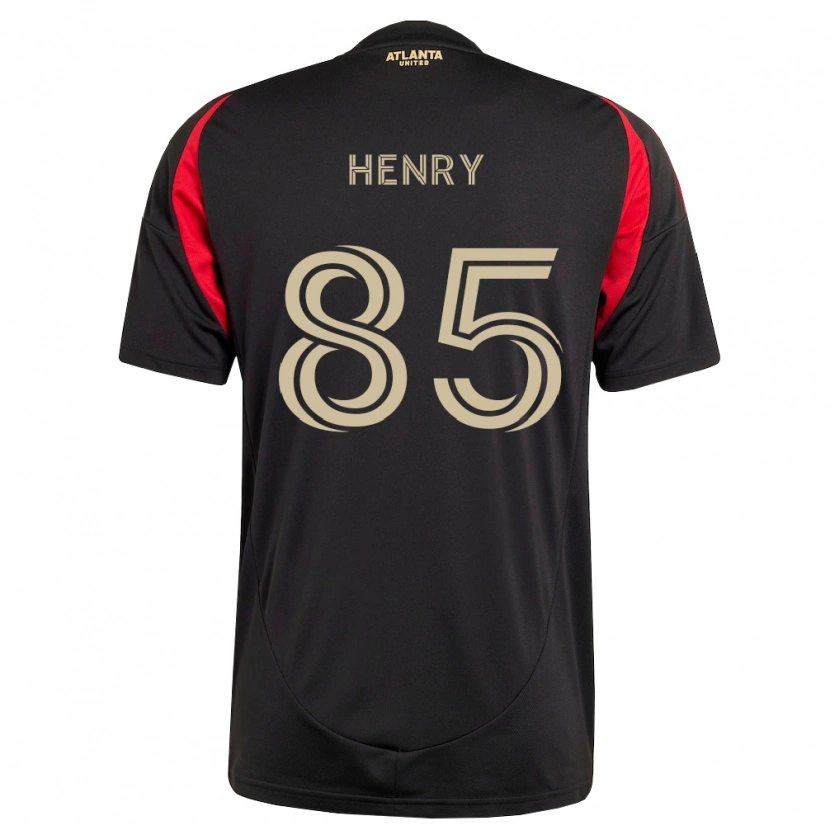 Danxen Criança Camisola Amir Henry #85 Preto Vermelho Principal 2026/27 Camisa Brasil