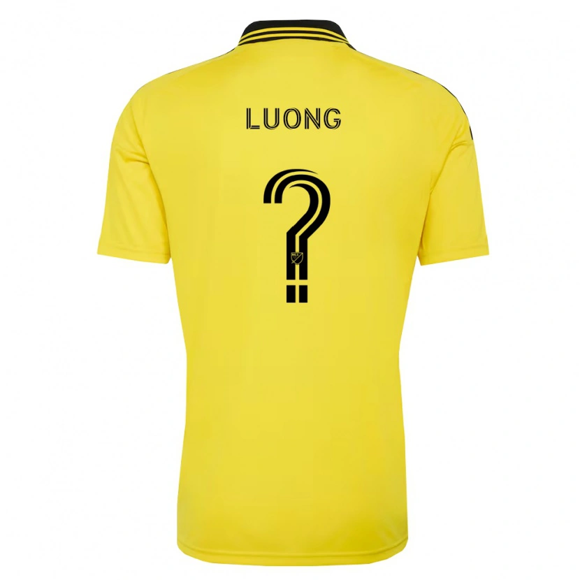 Danxen Criança Camisola Richmond Luong #0 Amarelo Preto Principal 2026/27 Camisa Brasil