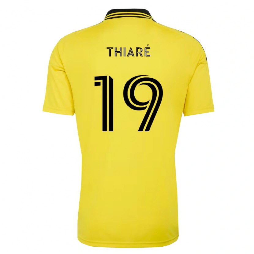 Danxen Criança Camisola Jamal Thiaré #19 Amarelo Preto Principal 2026/27 Camisa Brasil