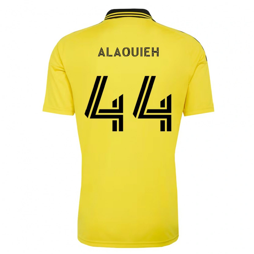 Danxen Criança Camisola Anthony Alaouieh #44 Amarelo Preto Principal 2026/27 Camisa Brasil