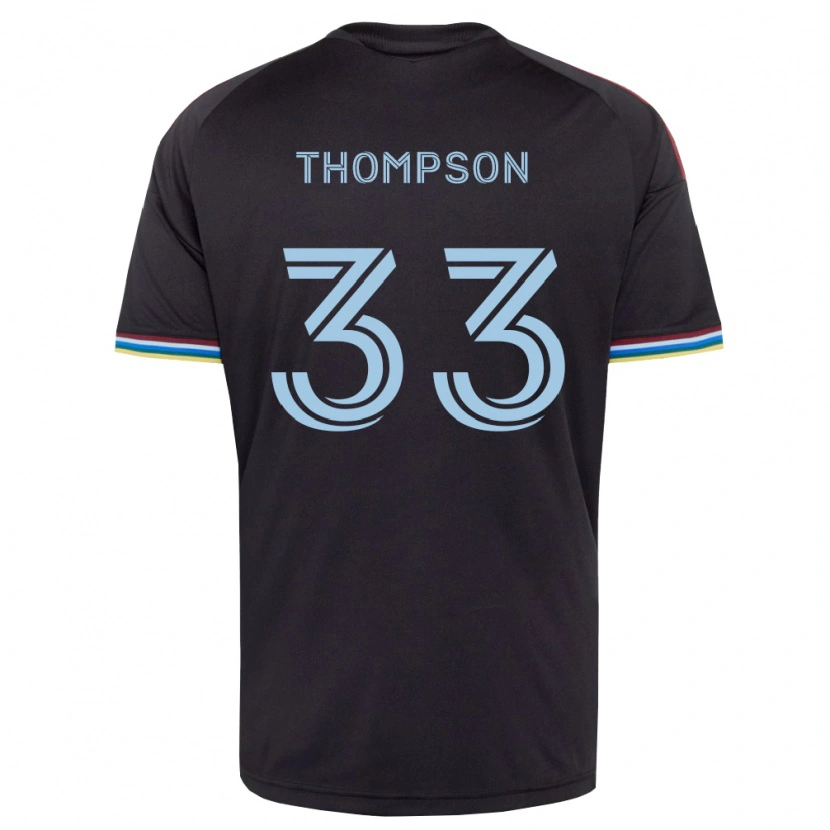 Danxen Criança Camisola Kosi Thompson #33 Preto Azul Celeste Principal 2026/27 Camisa Brasil