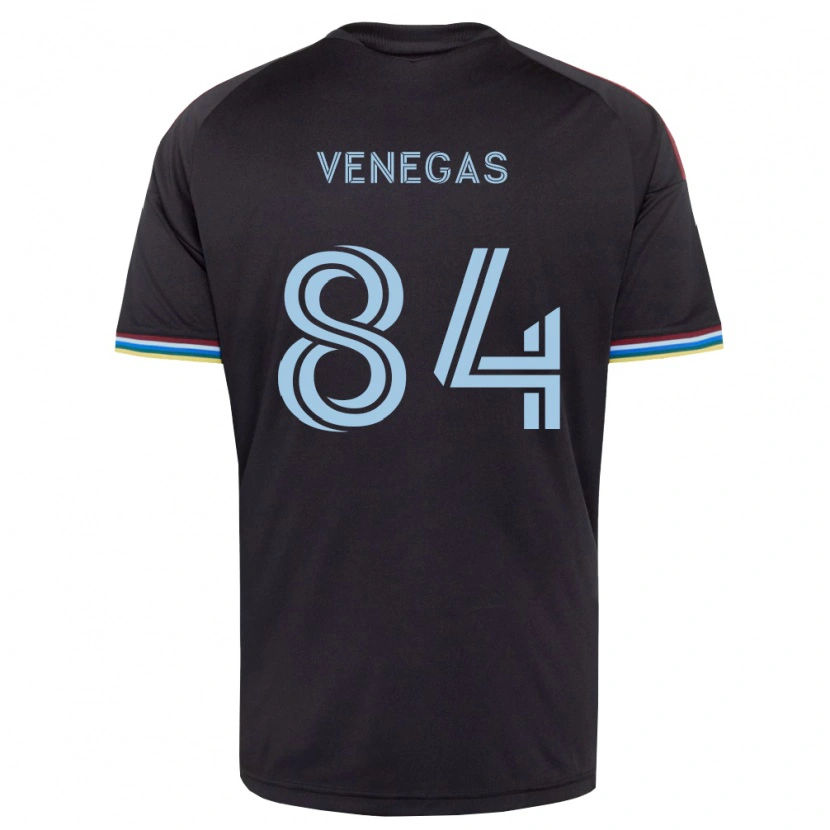 Danxen Criança Camisola Pedro Venegas #84 Preto Azul Celeste Principal 2026/27 Camisa Brasil