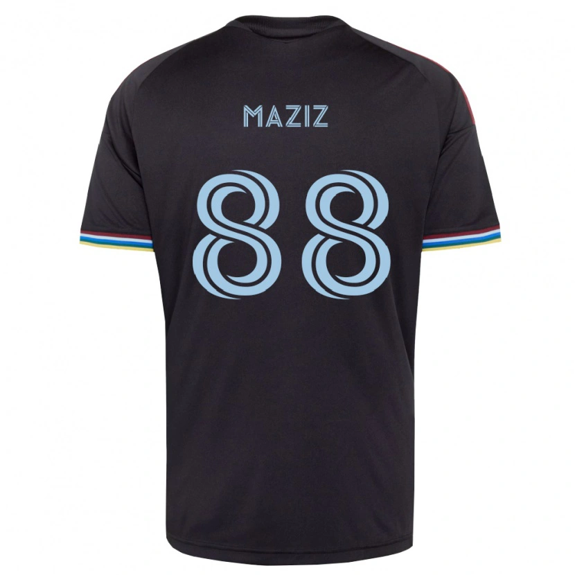 Danxen Criança Camisola Youssef Maziz #88 Preto Azul Celeste Principal 2026/27 Camisa Brasil