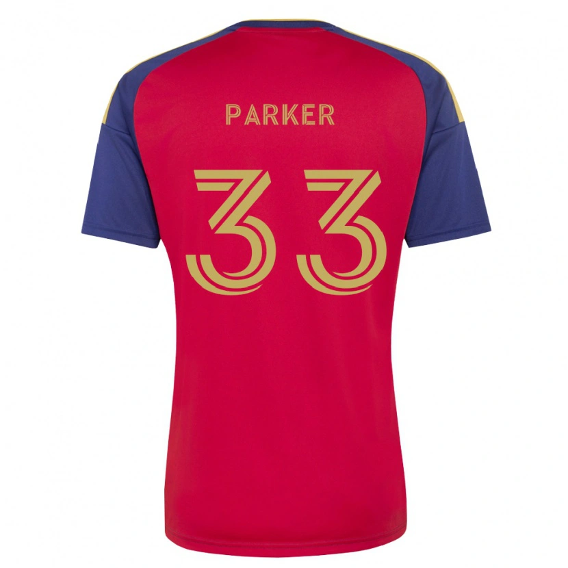 Danxen Criança Camisola Van Parker #33 Azul Real Marrom Vermelho Principal 2026/27 Camisa Brasil