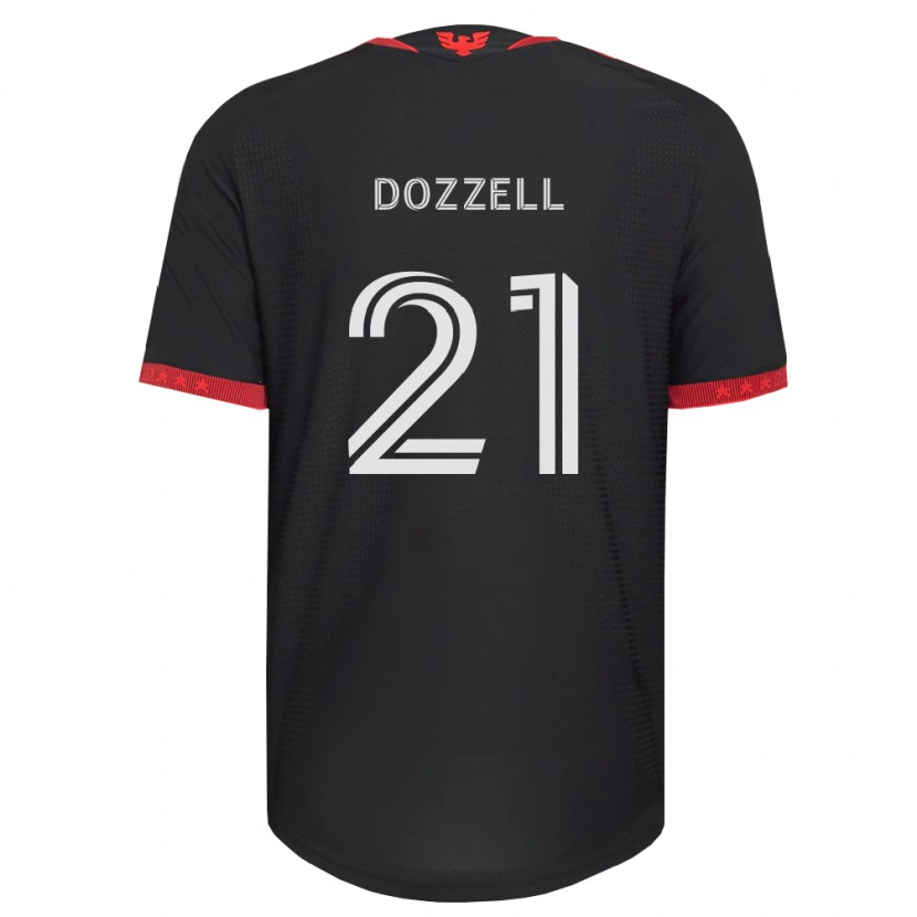 Danxen Criança Camisola Andre Dozzell #21 Preto Branco Vermelho Principal 2026/27 Camisa Brasil