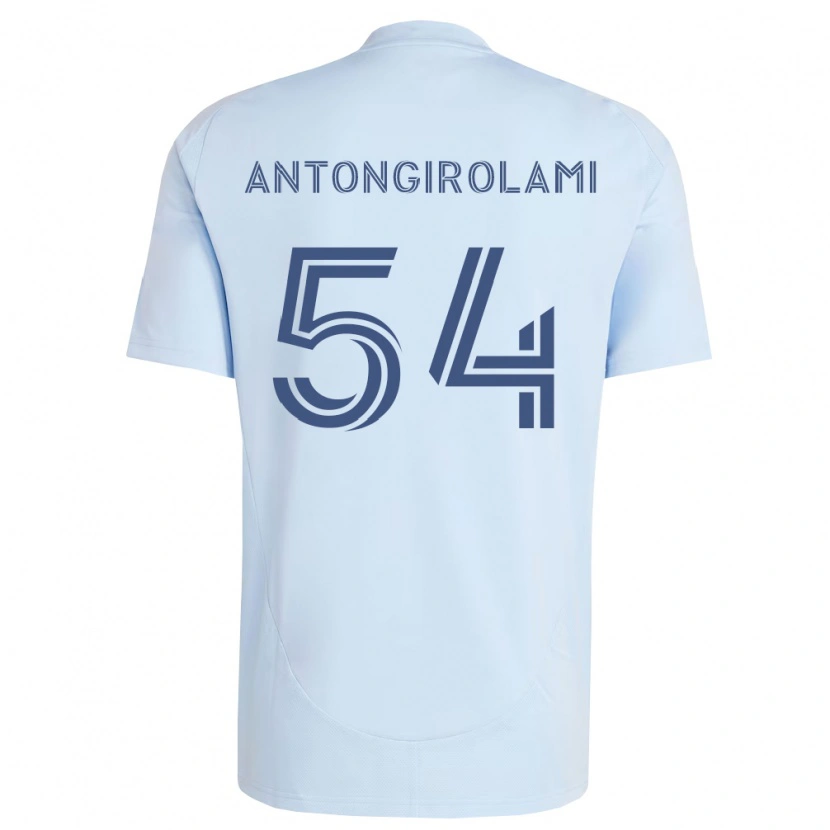 Danxen Criança Camisola Luca Antongirolami #54 Azul Claro Cinza Claro Principal 2026/27 Camisa Brasil