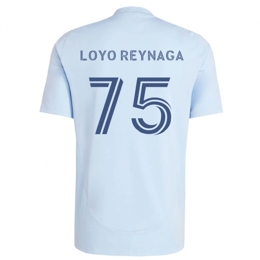 Danxen Criança Camisola Zamir Loyo Reynaga #75 Azul Claro Cinza Claro Principal 2026/27 Camisa Brasil