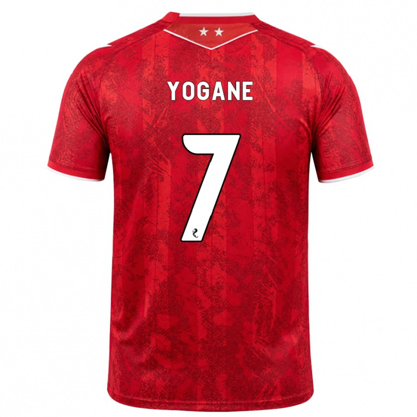 Danxen Criança Camisola Tony Yogane #7 Vermelho Branco Principal 2026/27 Camisa Brasil