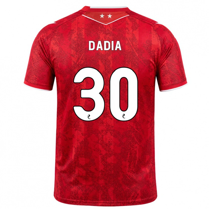 Danxen Criança Camisola Or Dadia #30 Vermelho Branco Principal 2026/27 Camisa Brasil