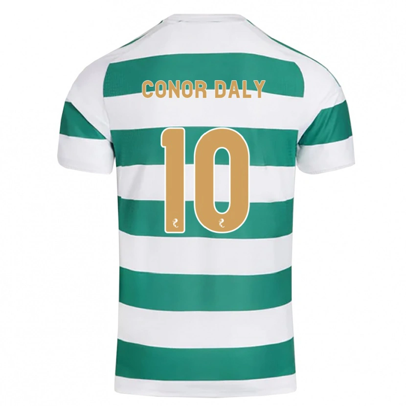 Danxen Criança Camisola Conor Daly #10 Ciano Escuro Branco Principal 2026/27 Camisa Brasil