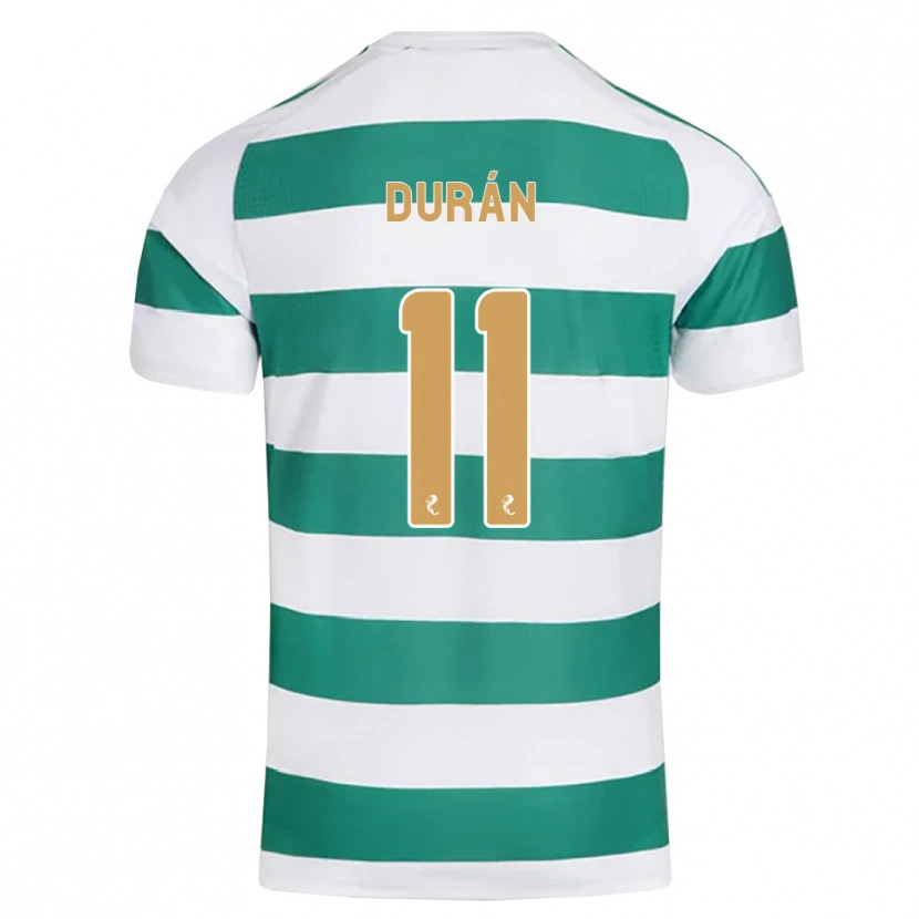 Danxen Criança Camisola Camilo Durán #11 Ciano Escuro Branco Principal 2026/27 Camisa Brasil