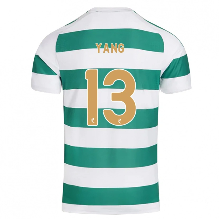 Danxen Criança Camisola Hyun-Jun Yang #13 Ciano Escuro Branco Principal 2026/27 Camisa Brasil