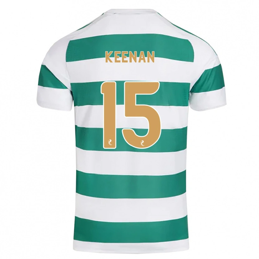 Danxen Criança Camisola Calvin Keenan #15 Ciano Escuro Branco Principal 2026/27 Camisa Brasil