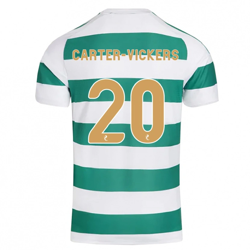Danxen Criança Camisola Cameron Carter-Vickers #20 Ciano Escuro Branco Principal 2026/27 Camisa Brasil
